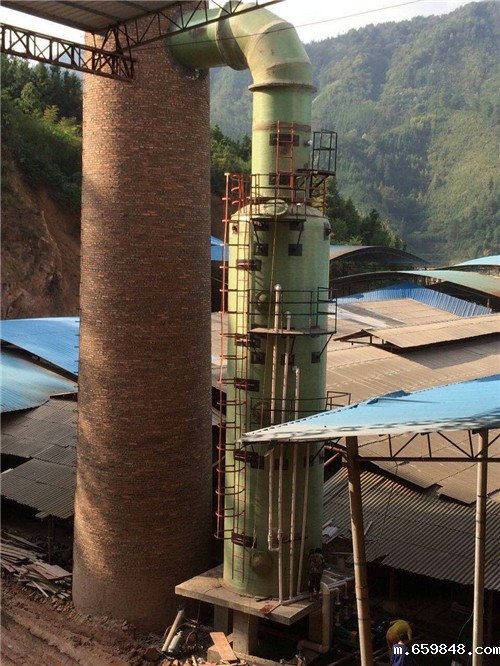 砖厂玻璃钢脱硫塔