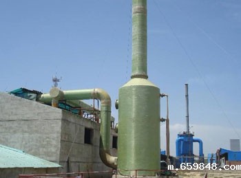 内蒙玻璃钢脱硫塔-抗风性强-适应恶劣气候条件