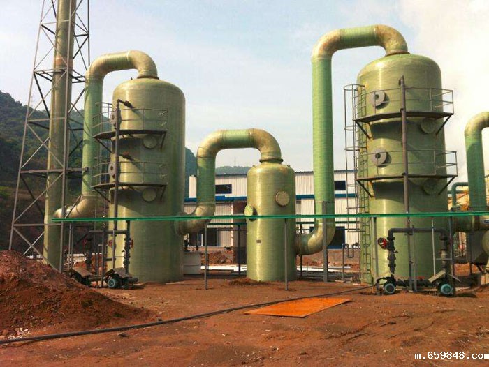 工厂玻璃钢洗涤塔设备