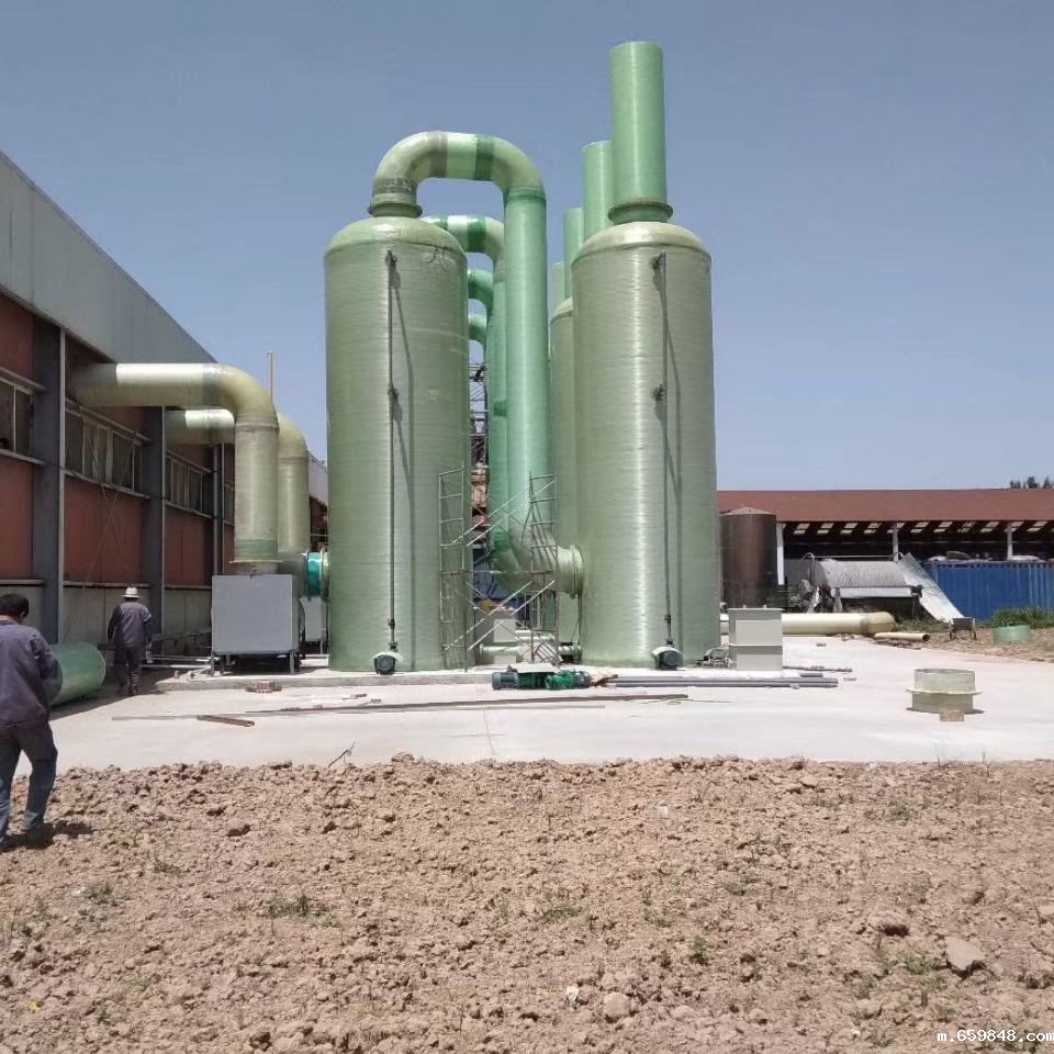 专业生产玻璃钢脱硫塔