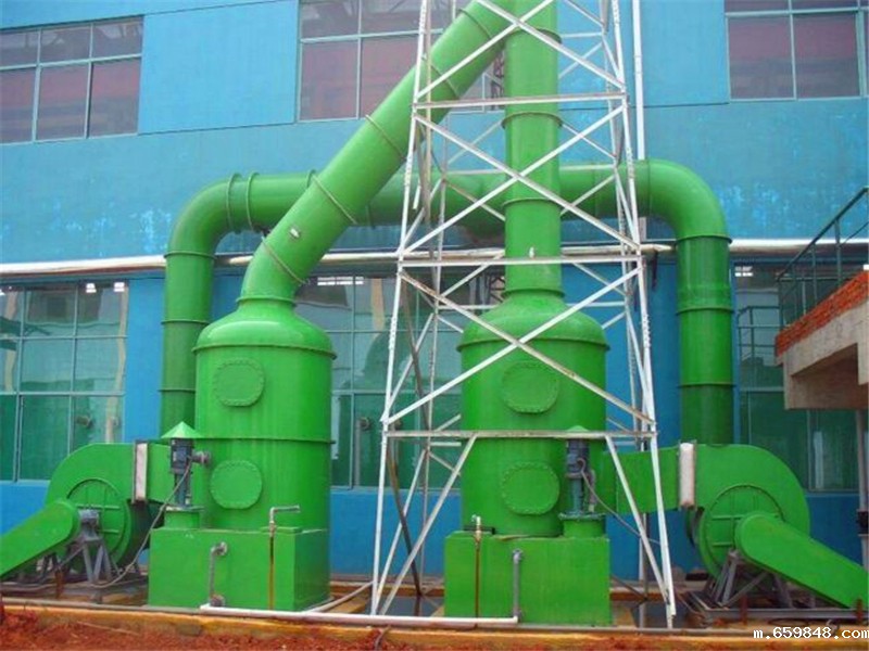 河南玻璃钢吸收塔调试过程中